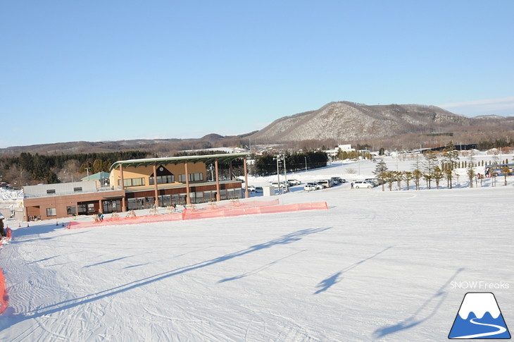 忠類白銀台スキー場 十勝晴れで気分爽快なローカルゲレンデ！